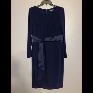 Lauren Ralph Lauren chic sheath dress with accent